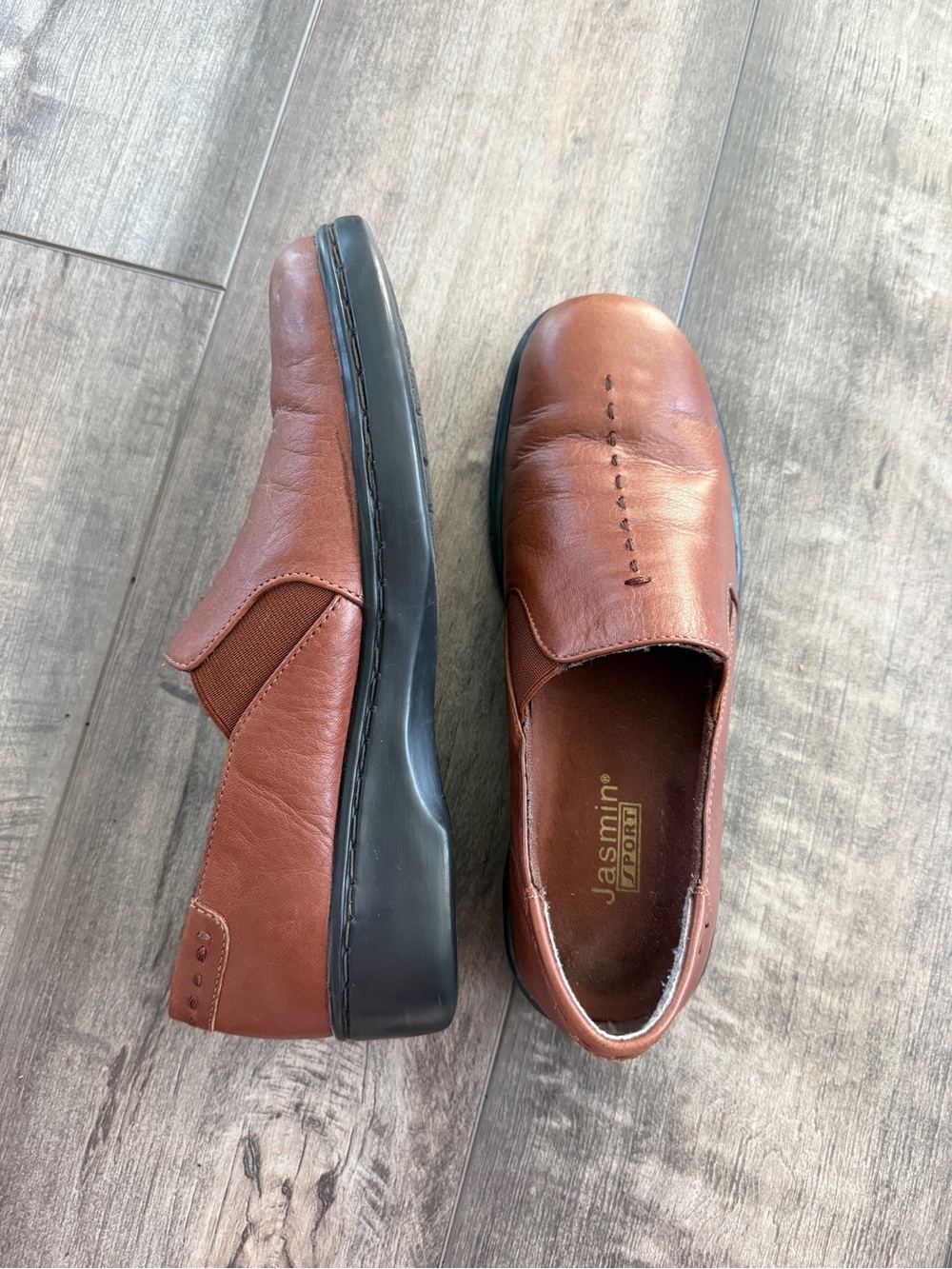Jasmin Sport size 7.5 women’s brown loafers